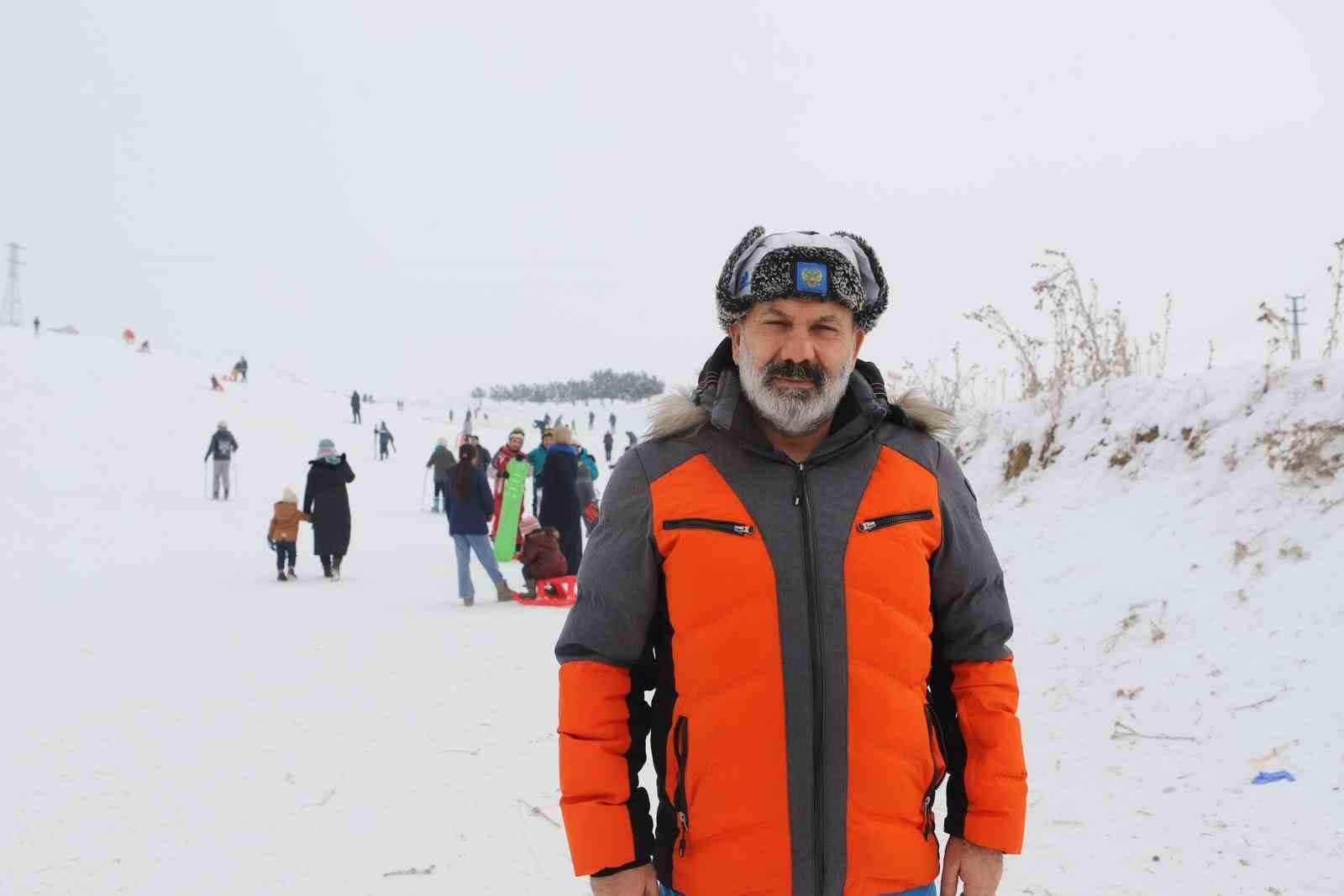 Küpkıran Kayak Merkezi kayakseverlerle doldu
