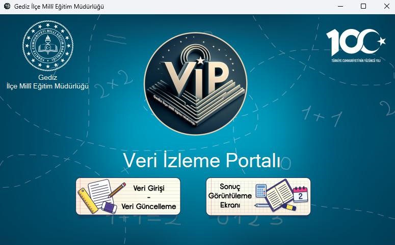 Gediz İl&ccedil;e Milli Eğitim M&uuml;d&uuml;rl&uuml;ğ&uuml;, &rsquo;Veri İzleme Portalı&rsquo;nı hayata ge&ccedil;irdi
