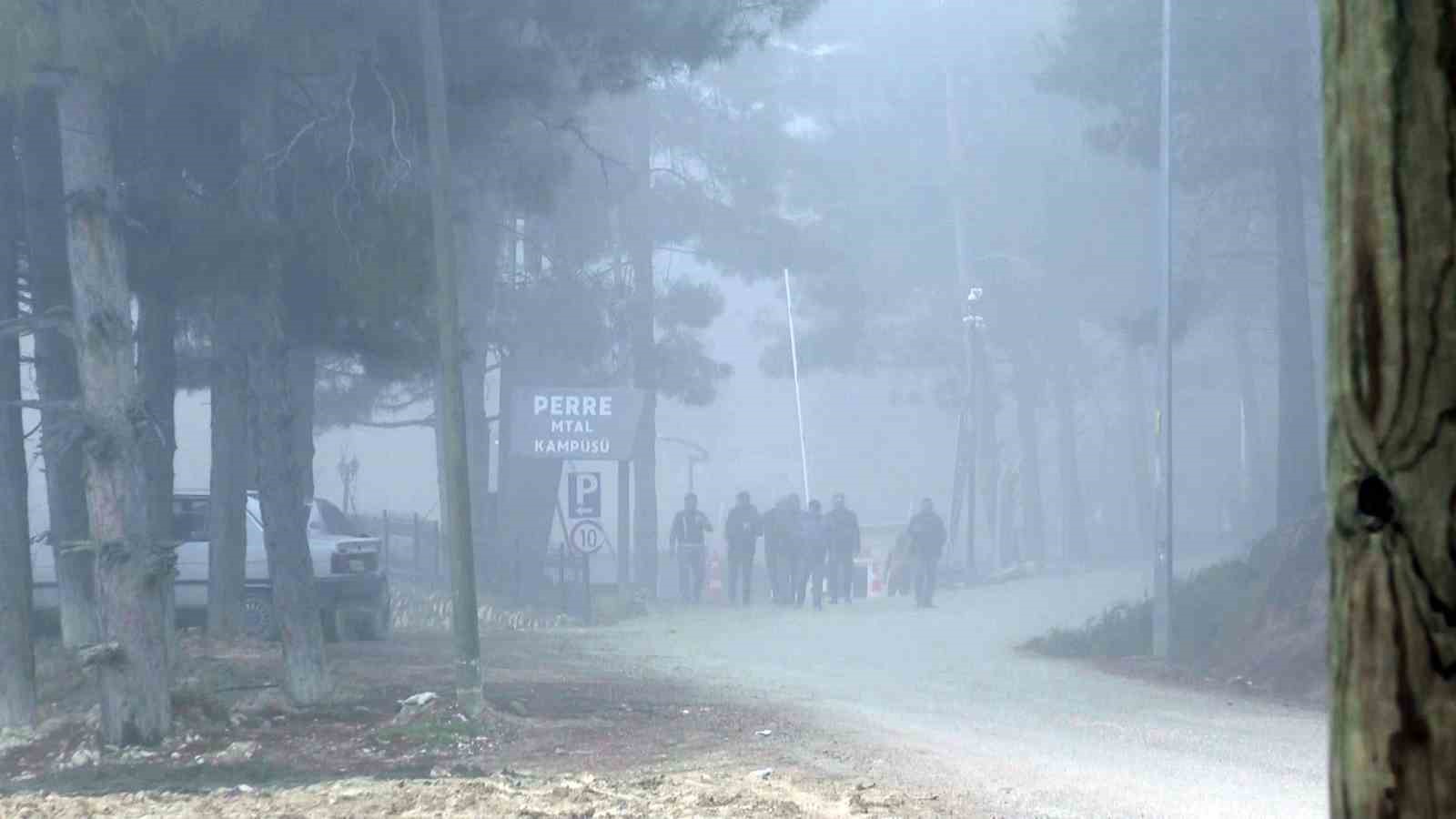 Cumhurbaşkanının ziyaret edeceği Adıyaman’da yoğun sis