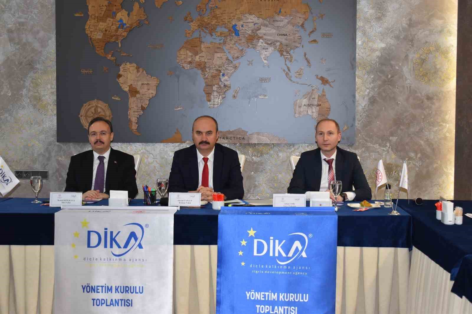 DİKA, Batman’da Şubat ayı kurul toplantısında gündem maddelerini ele aldı