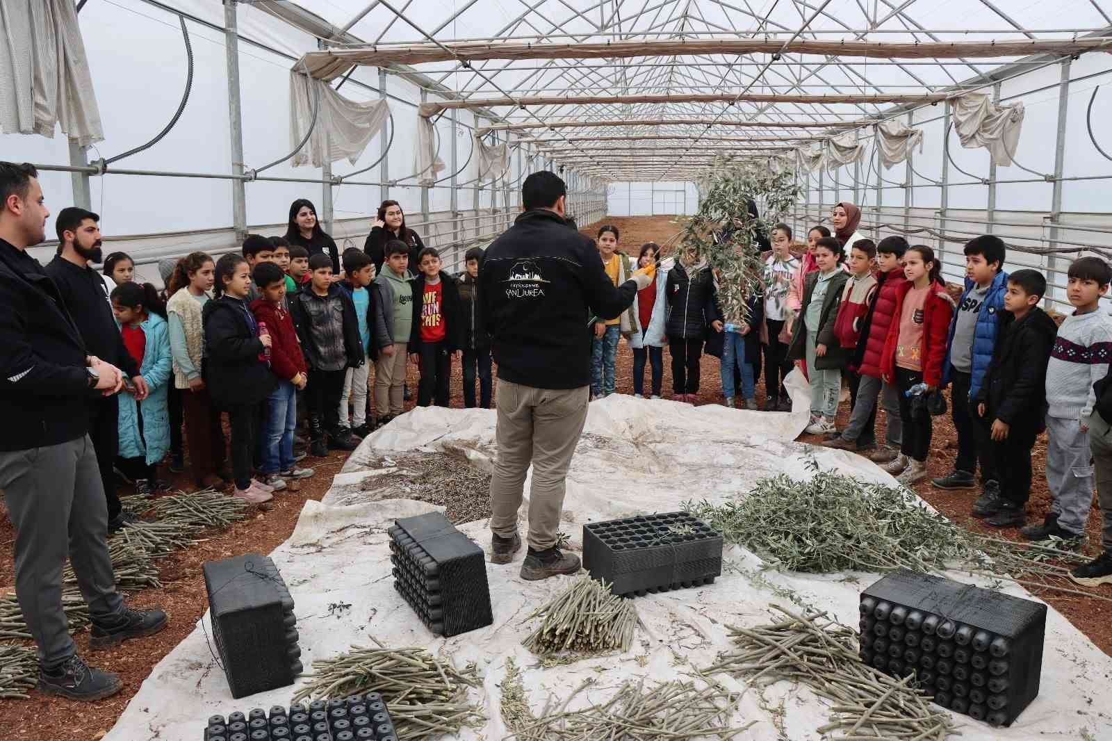 Şanlıurfa’da öğrenciler tarımla buluşturuldu