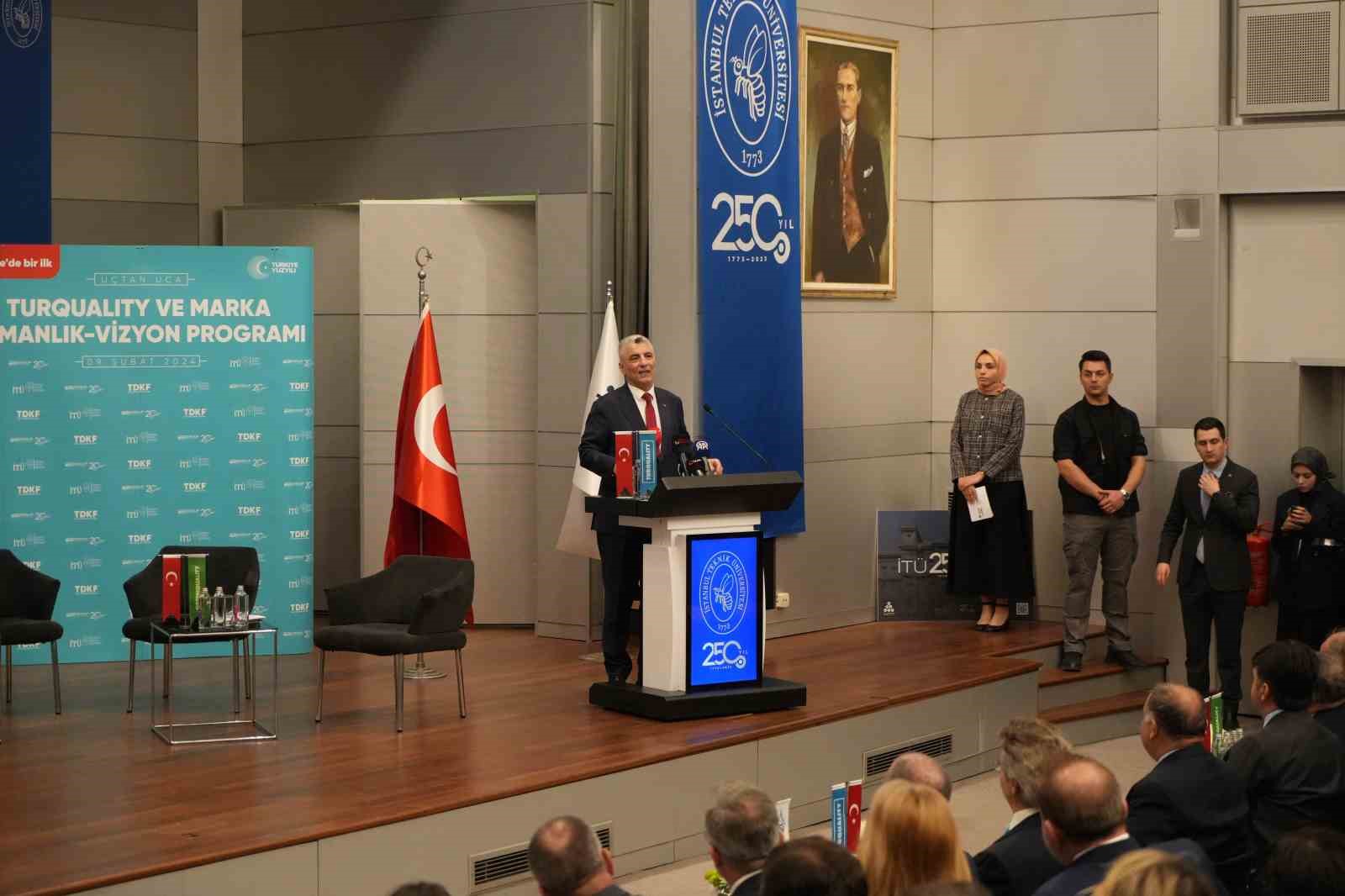 Bakan Bolat: "Güçlü markalara sahip olmayı, talep edilen malları üretmeyi amaçlıyoruz"