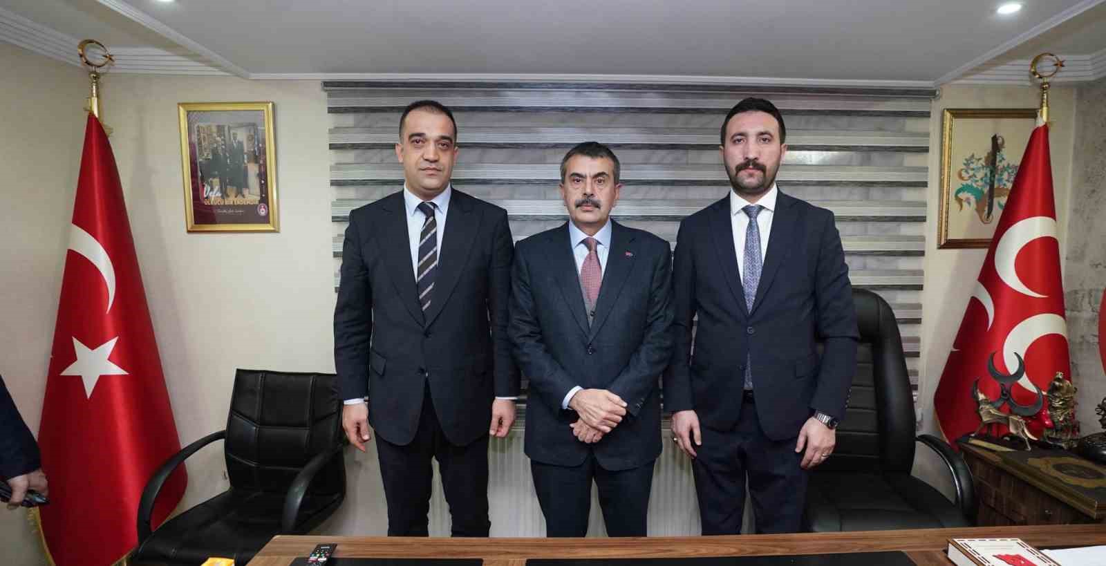 Bakan Tekin MHP SKM&rsquo;de
