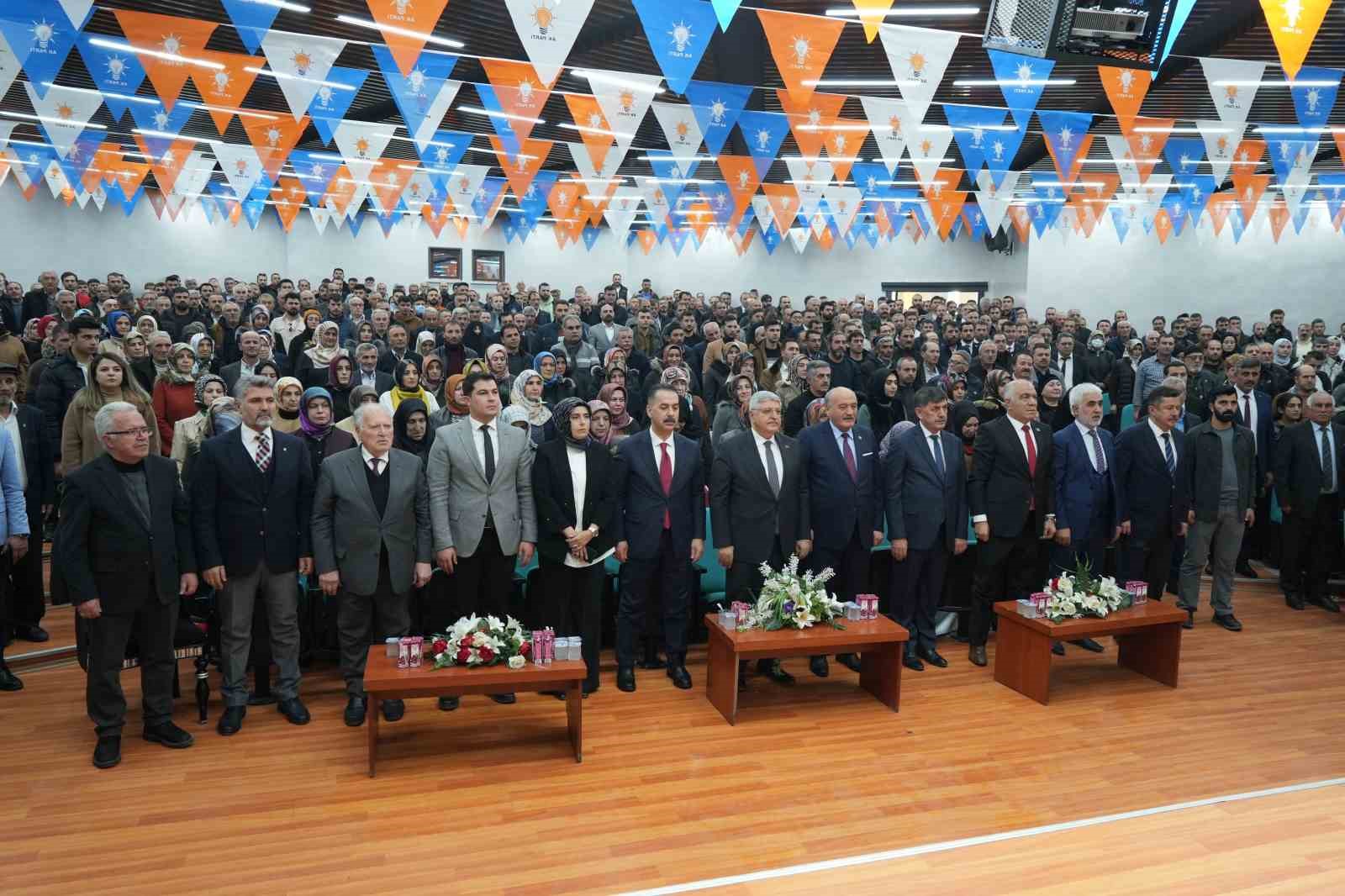 AK Parti Erzincan il&ccedil;e ve belde adayları tanıtıldı
