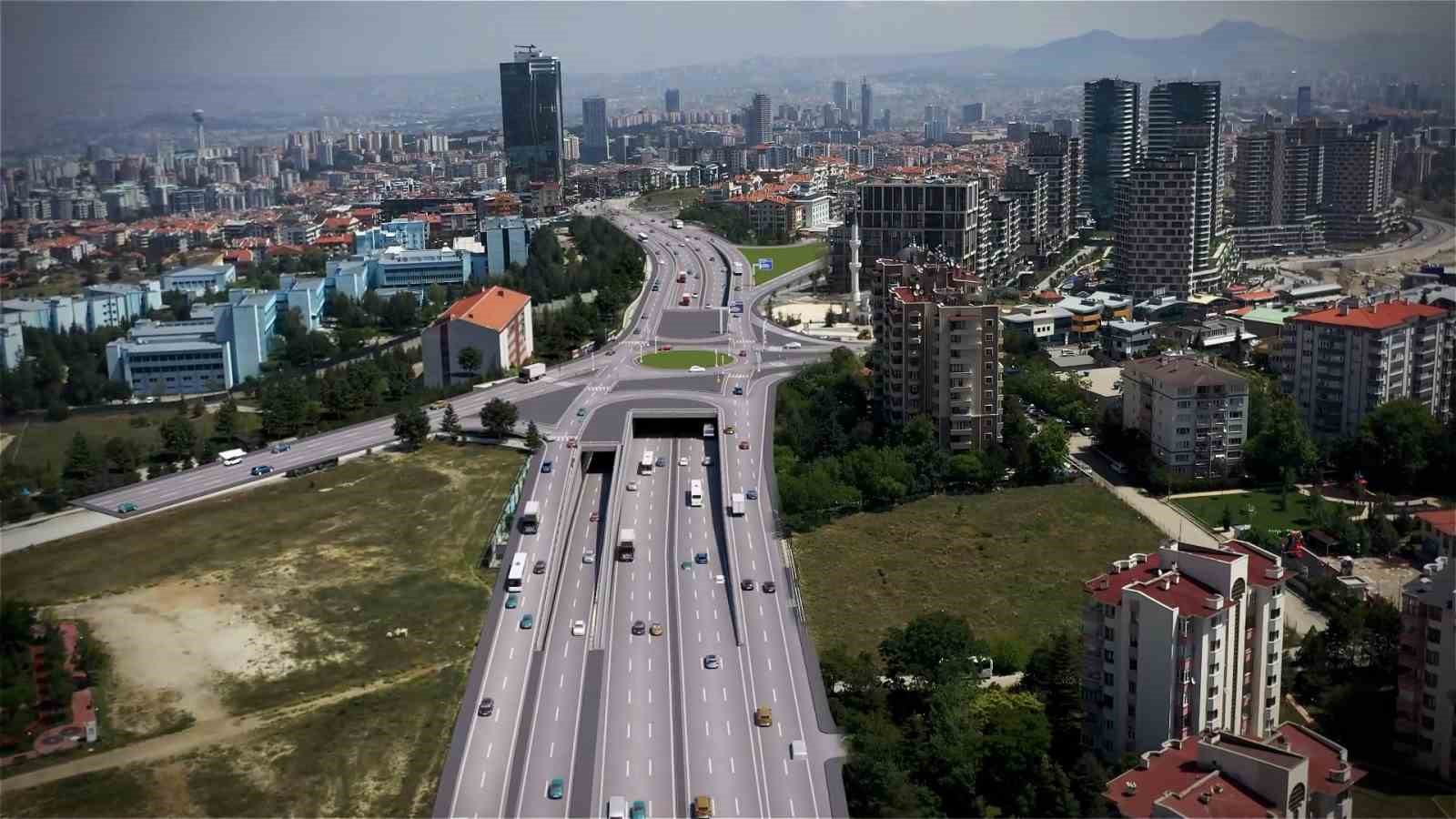 Ankara Büyükşehir Belediyesi başkentin kuzeyi ile güneyini bağlamak için harekete geçti

