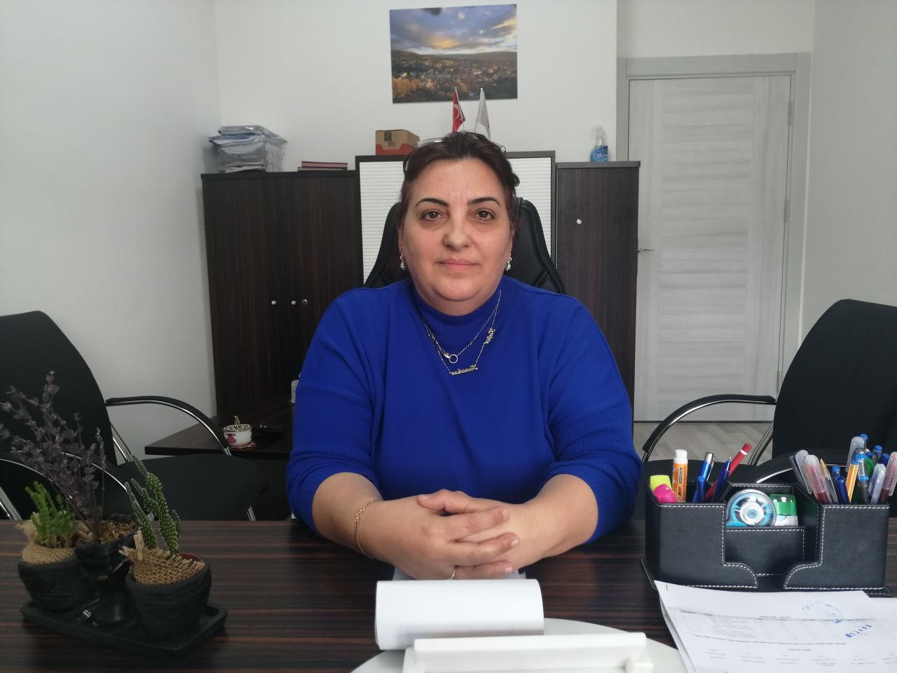 Heyelanda evlerini terk eden vatandaşlara yardım eli uzandı
