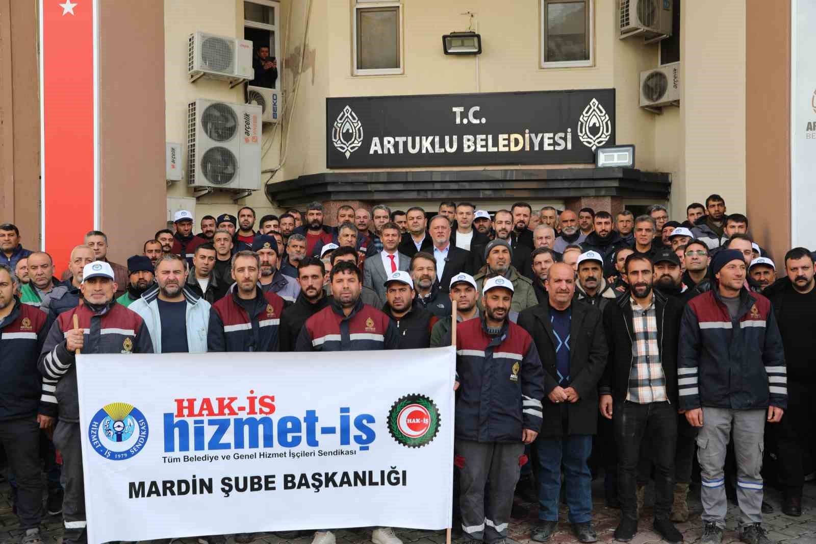 Artuklu Belediyesi, personele, ek toplu sözleşme ile yüzde 60 oranında zam yaptı
