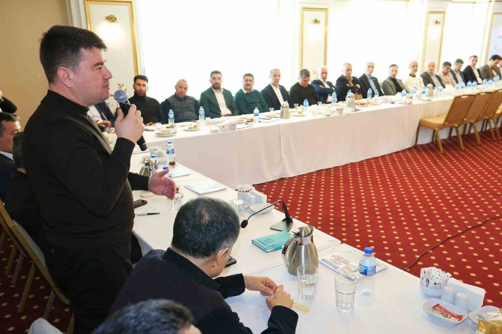 Başkan Din&ccedil;er: &ldquo;Hepimizin ortak amacı şehrimiz"
