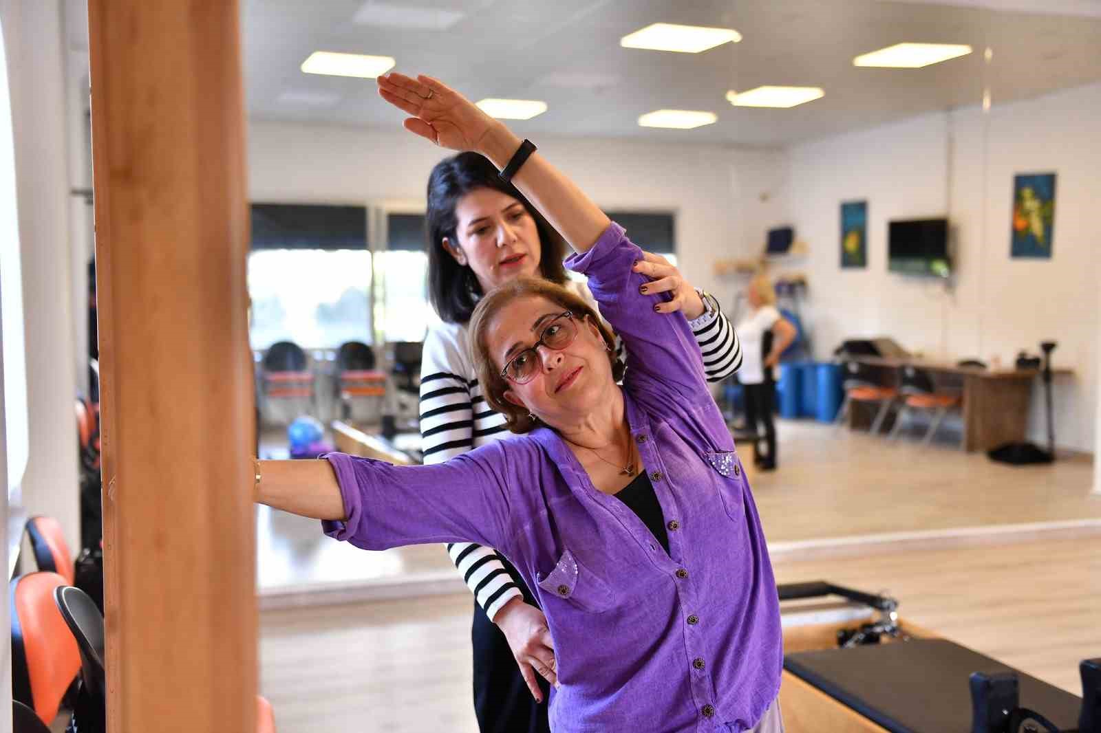 Mersin&rsquo;de kadınlara fizyoterapist desteği
