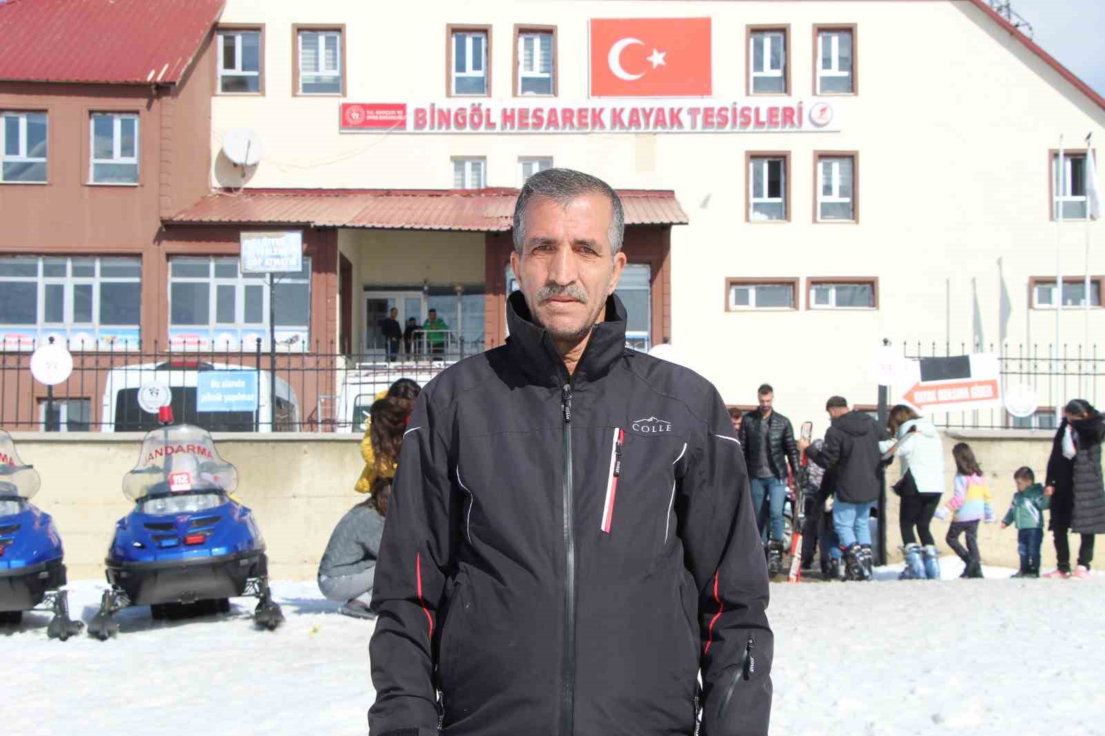 Hesarek Kayak Merkezi&rsquo;ni 3 hafta i&ccedil;inde 25 bin kişi ziyaret etti
