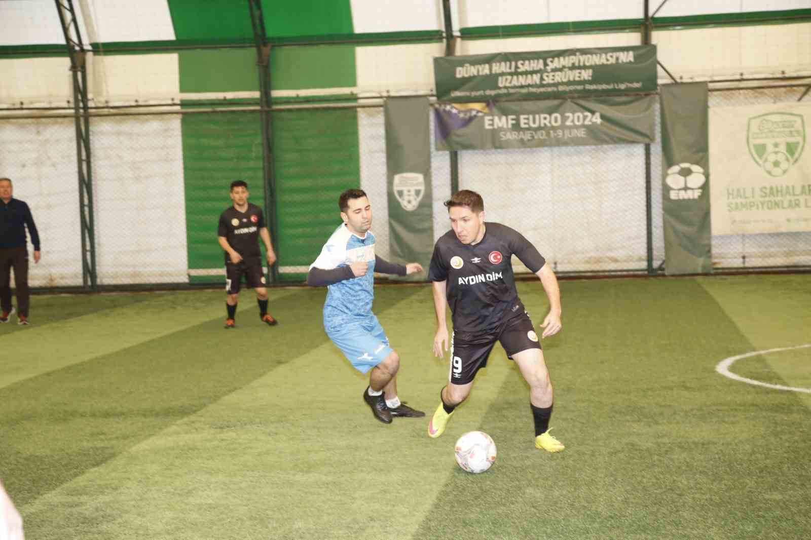 Muğla OBM tarafından d&uuml;zenlenen halı saha turnuvası başladı
