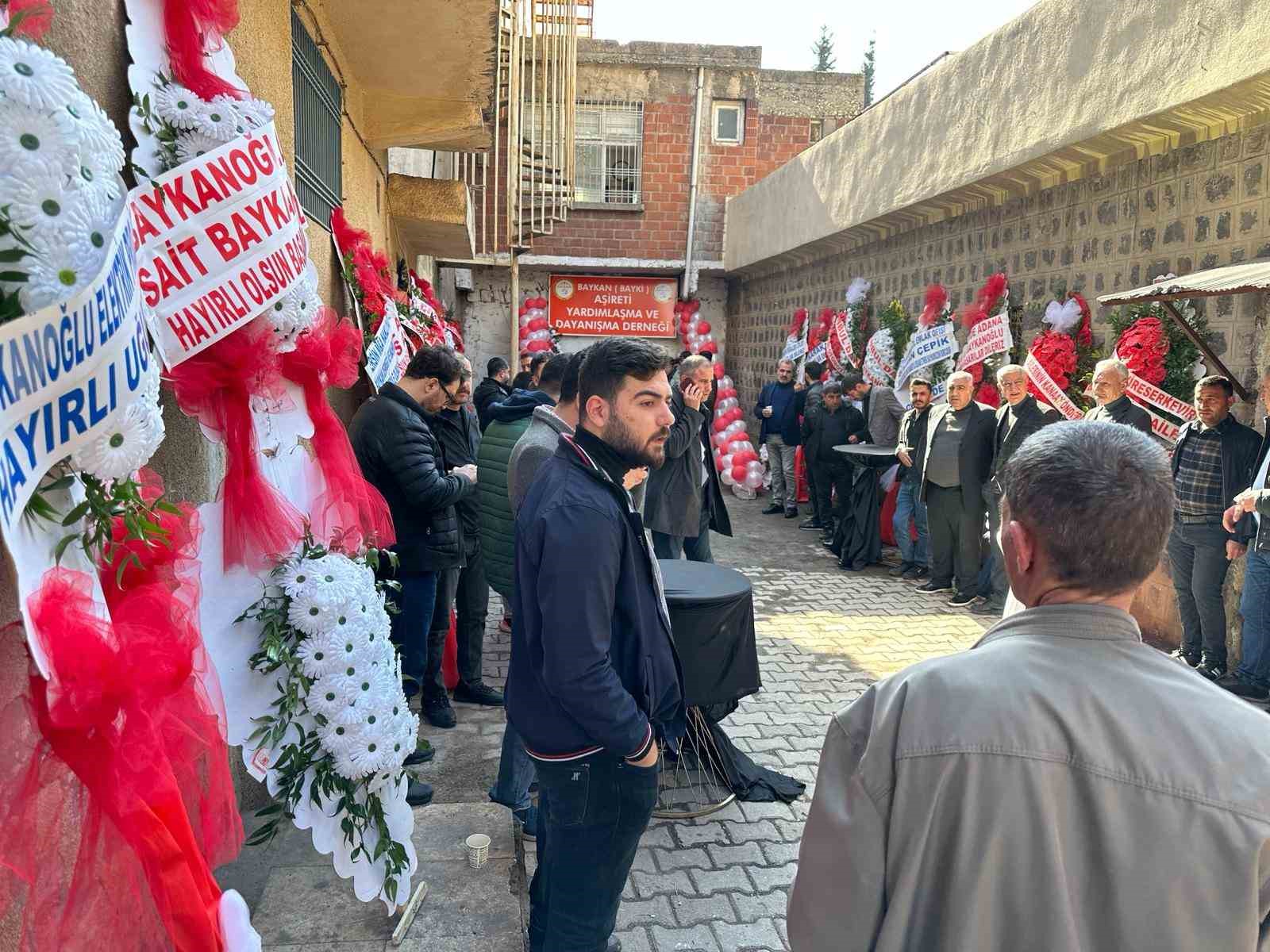 Siverek&rsquo;te Baykan aşiretinden g&ouml;rkemli dernek a&ccedil;ılışı
