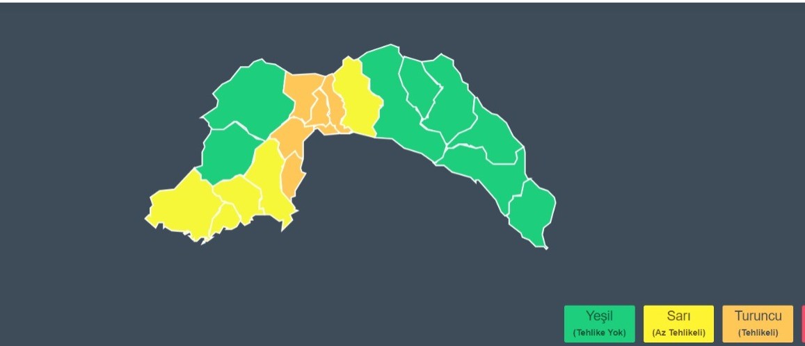 Meteoroloji&rsquo;den Antalya&rsquo;ya turuncu kodlu uyarı
