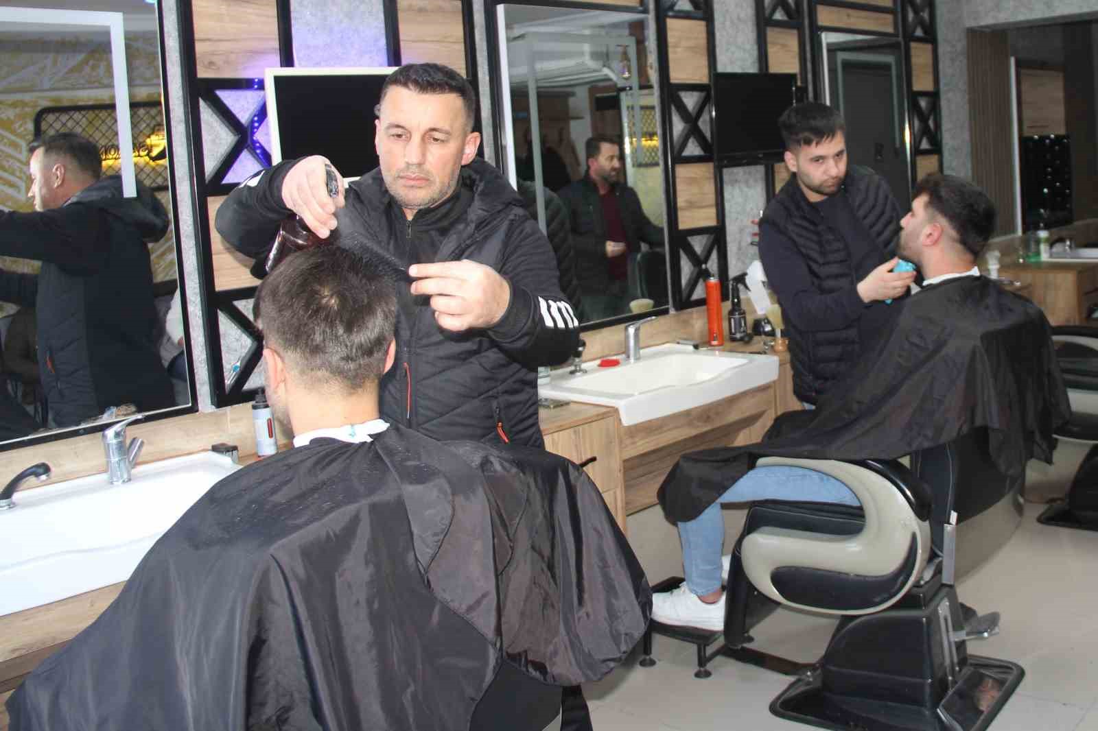 Havza’da berber ücretlerine zam