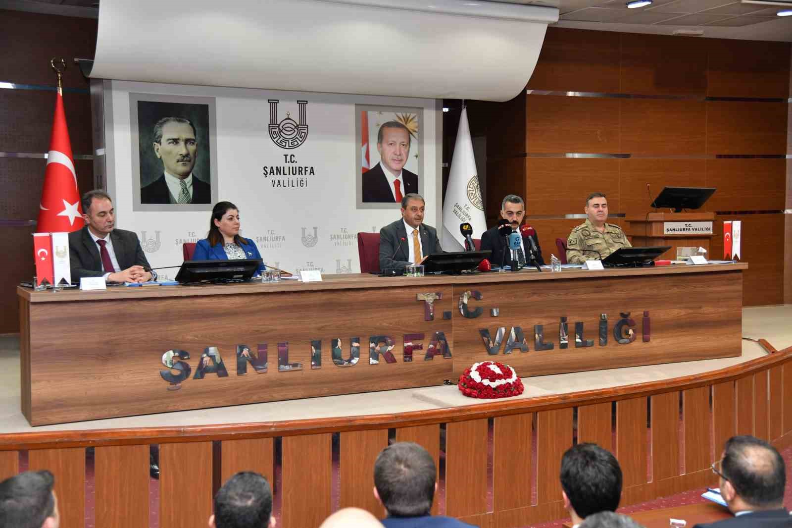 Şanlıurfa’da seçim güvenliği toplantısı gerçekleştirildi