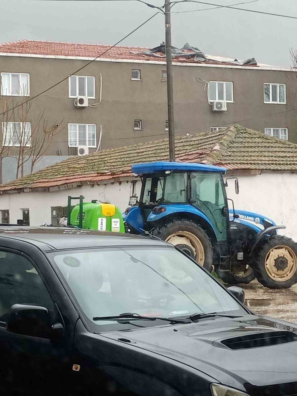 Enez’de dolu ve fırtına