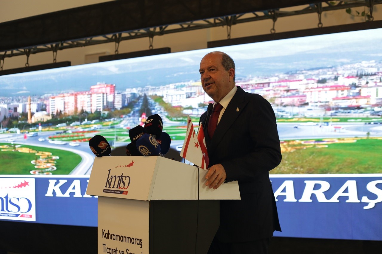 KKTC Cumhurbaşkanı Tatar: "Burada geleceğe emin adımlarla yürümenin azmi ve kararlılığı var"
