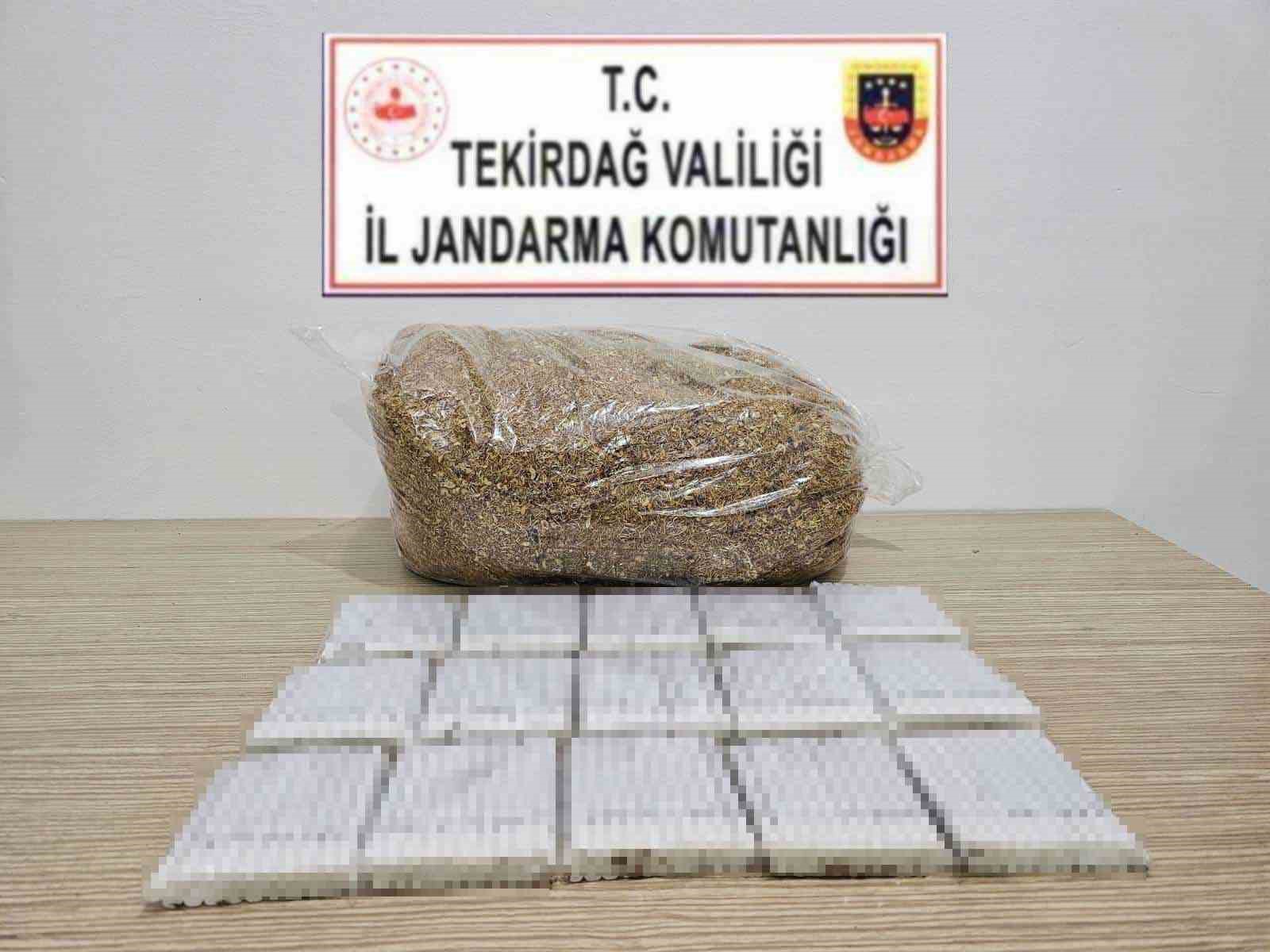 Tekirdağ’da iş yerinden makaron, puro ve tütün ele geçirilen şahsa 16 bin lira ceza