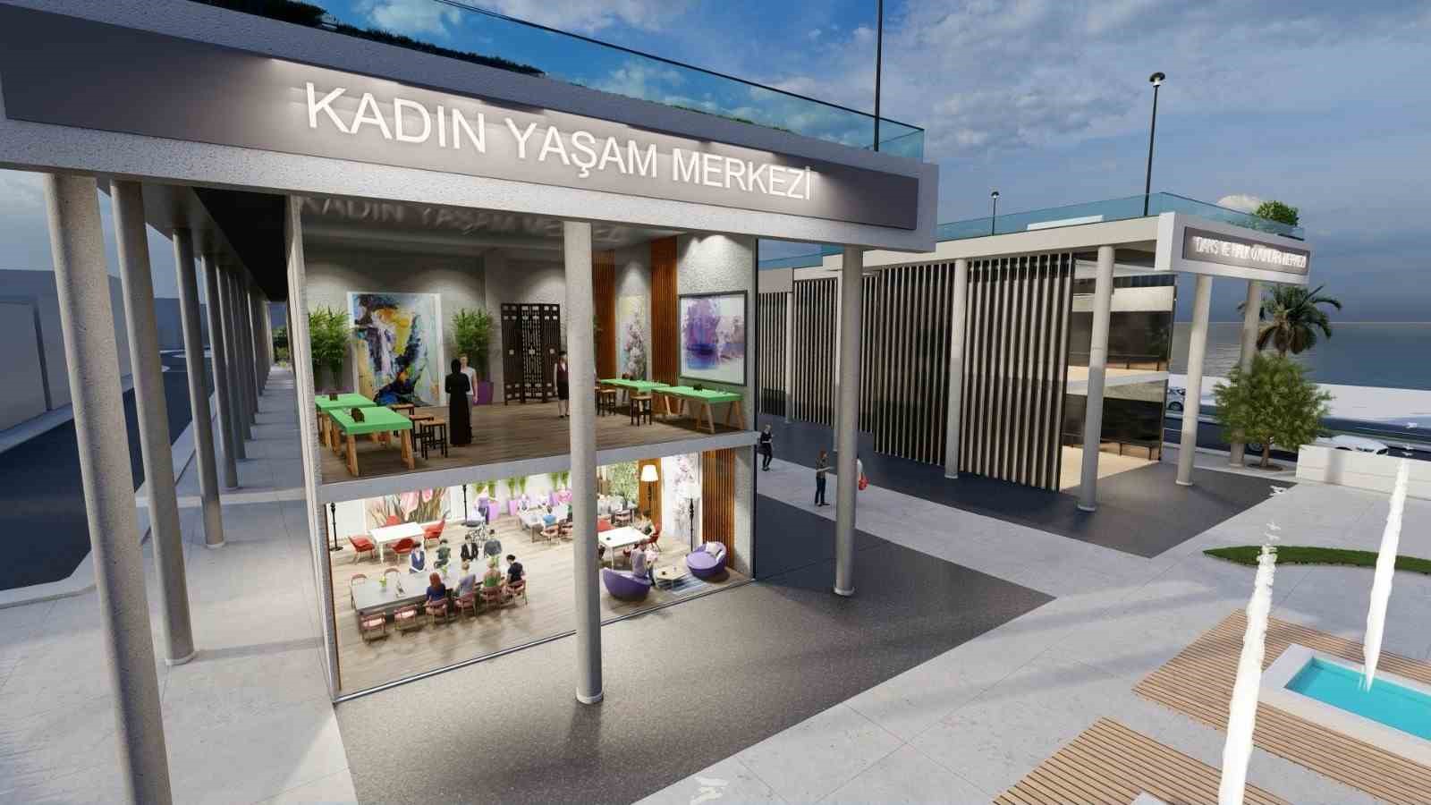 Sesli, "Yaşam Merkezi" projesini a&ccedil;ıkladı
