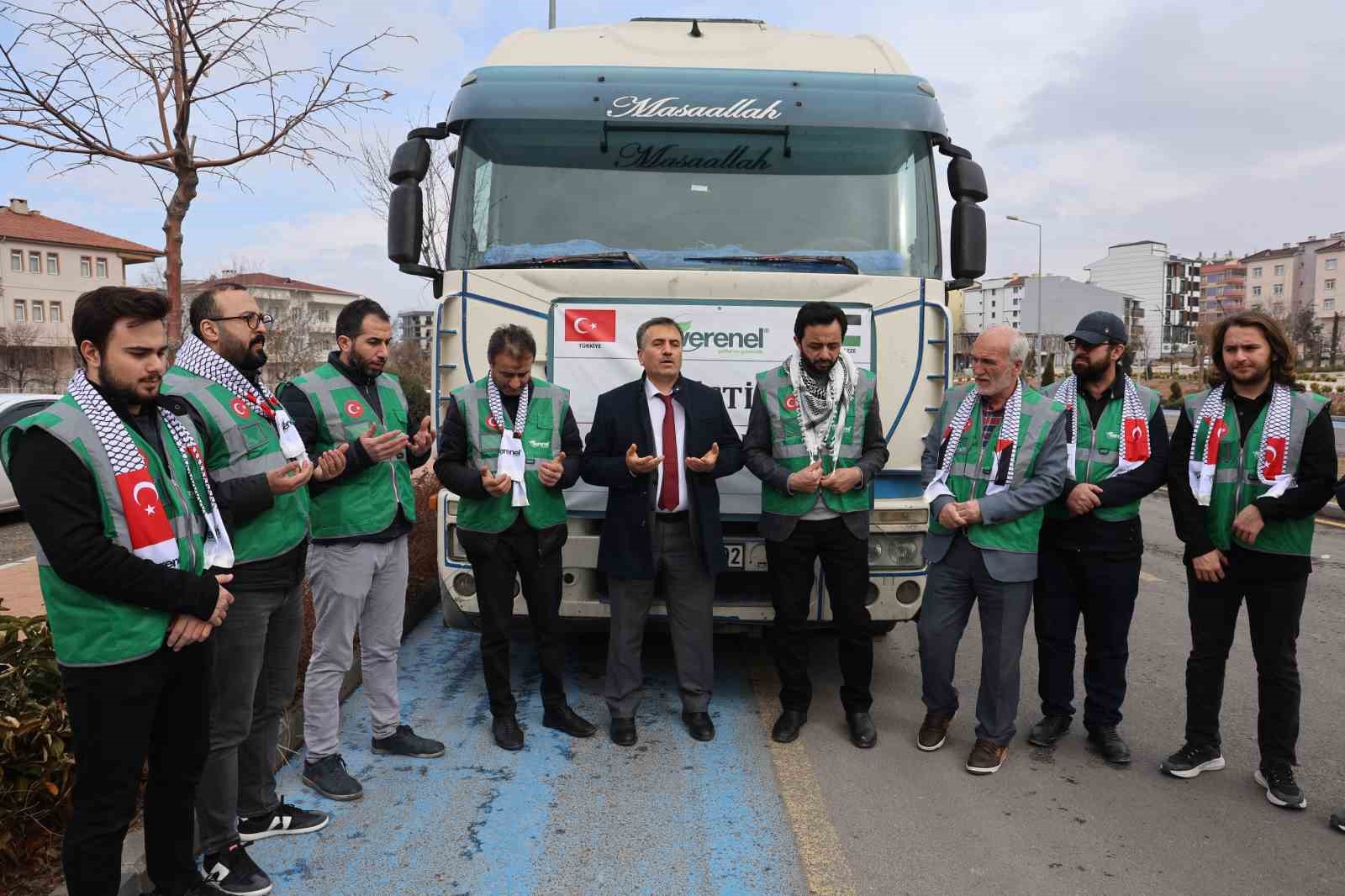 Nevşehir’den Gazze’ye un desteği