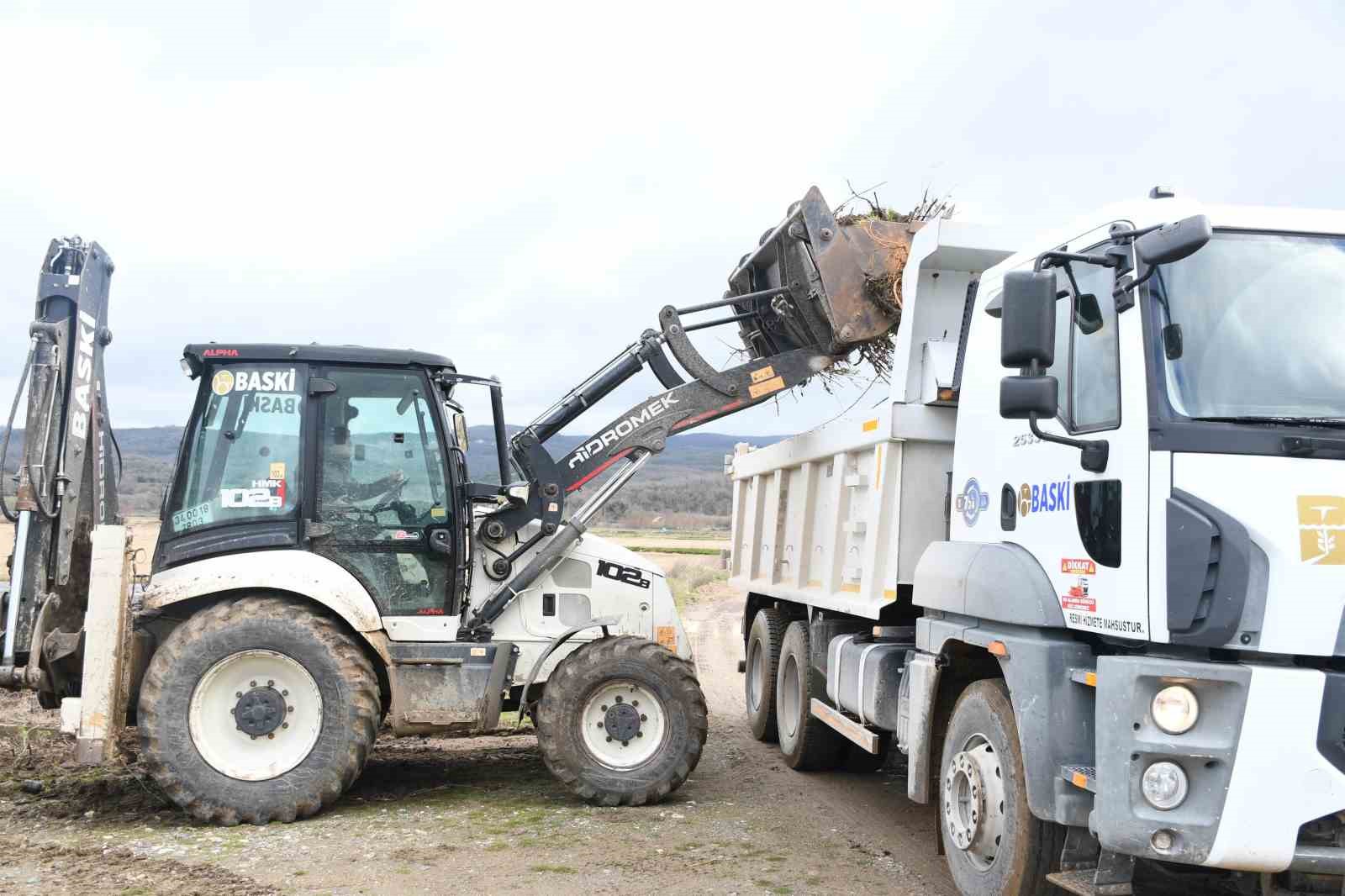 B&uuml;y&uuml;kşehir, Manyas Barajı Sulama B&ouml;lgesi&rsquo;ni bakıma aldı
