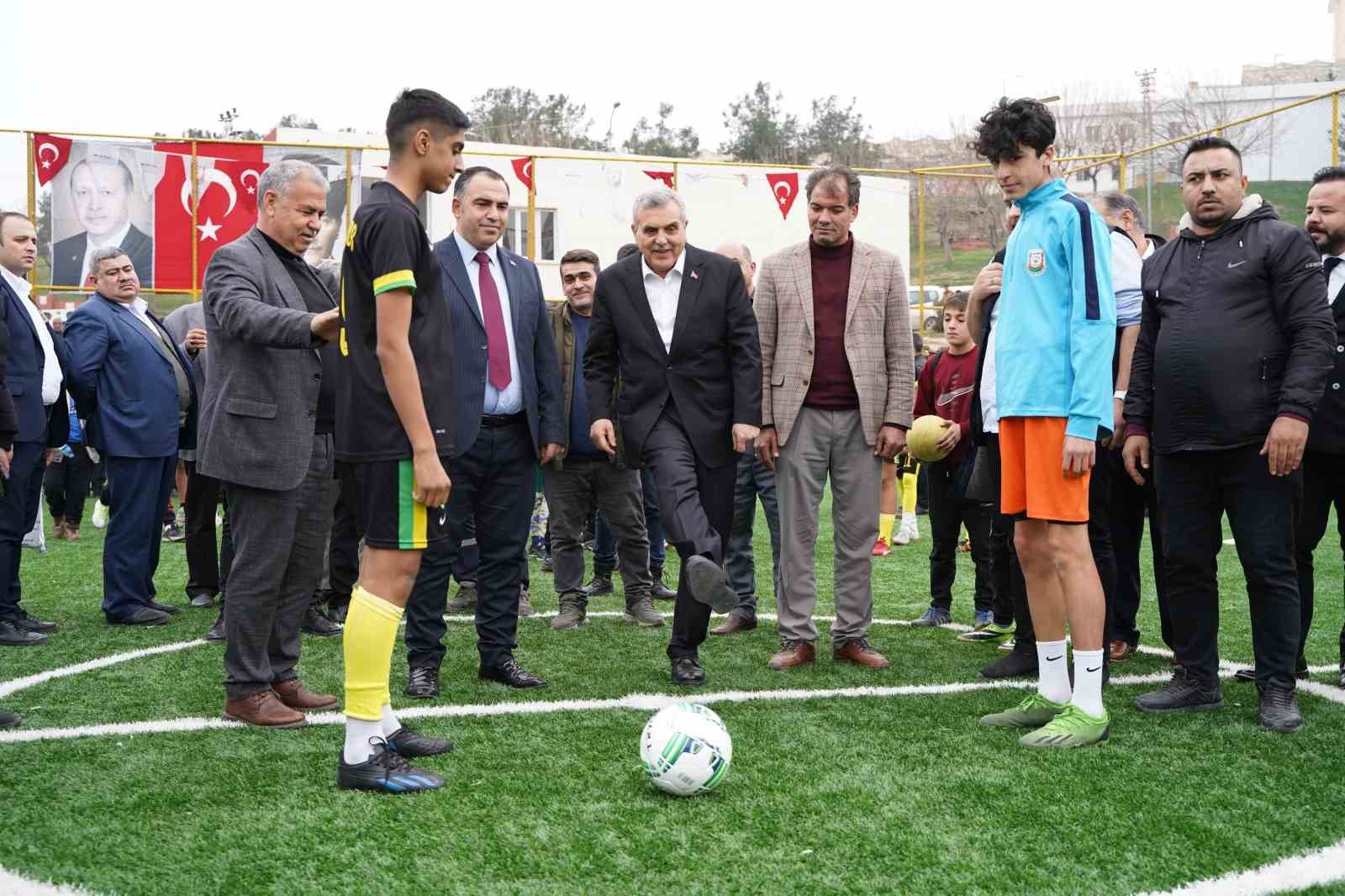 Şanlıurfa’da gençler bir spor tesisine daha kavuştu