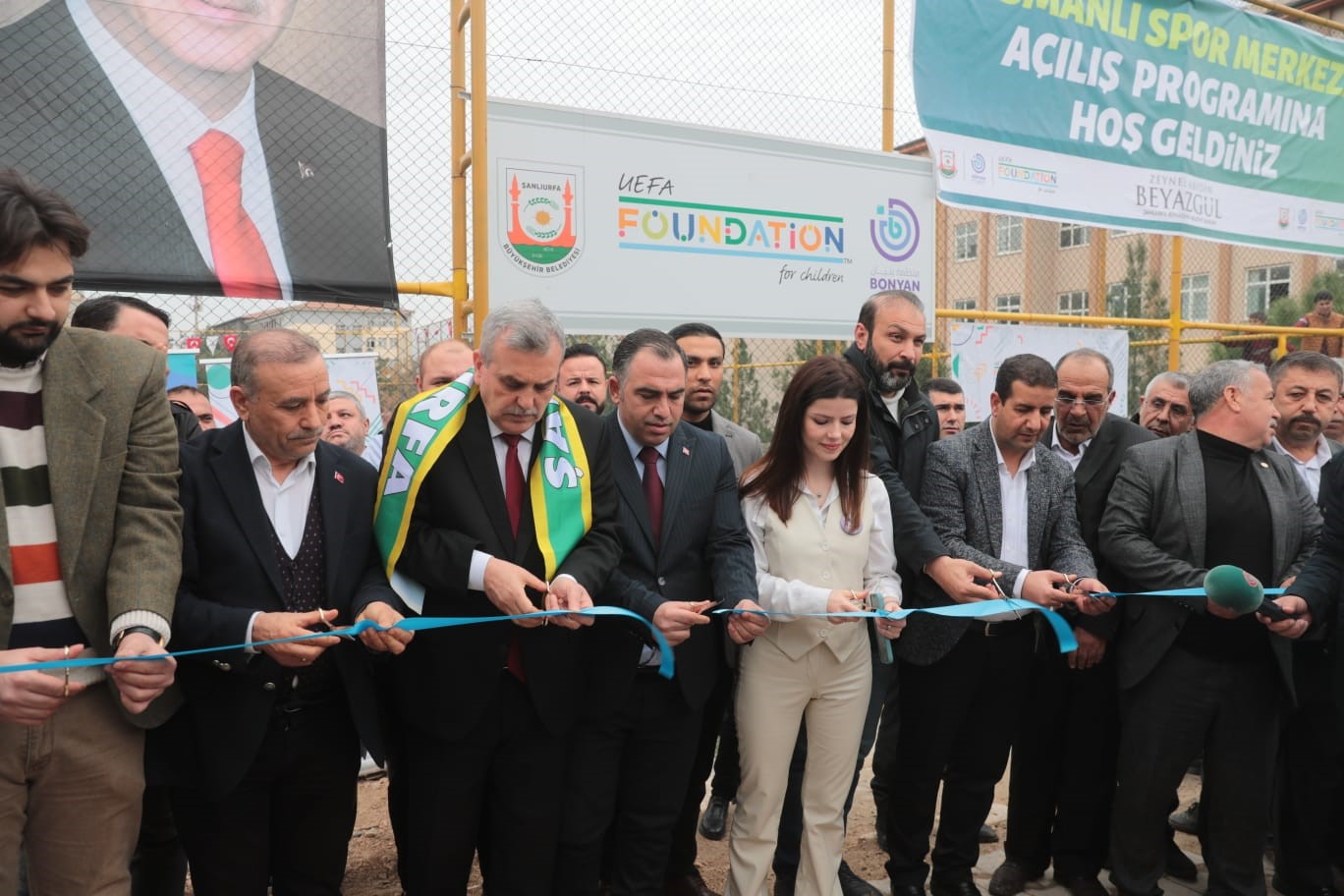 Şanlıurfa’da gençler bir spor tesisine daha kavuştu