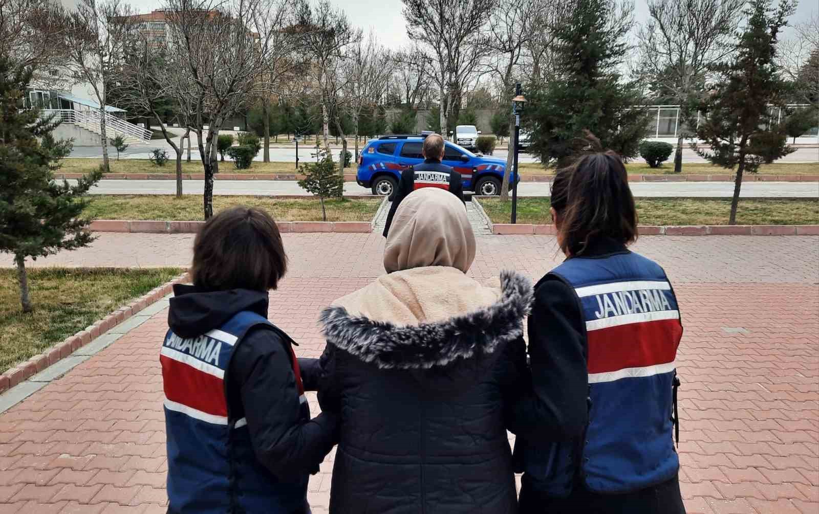 Suriye’de faaliyet gösteren PKK’lı kadın Aksaray’da yakalandı