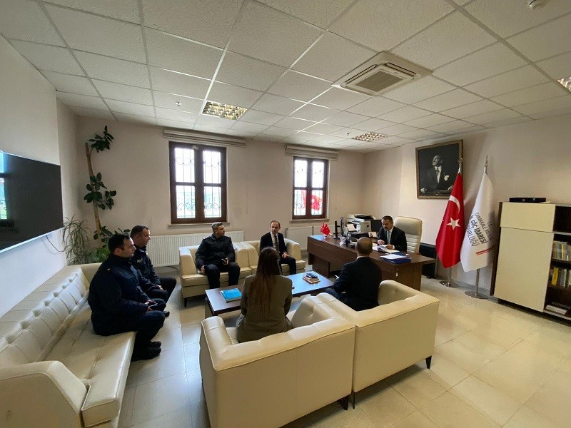 Vali Aktaş’tan, Ayvacık Geri Gönderme Merkezinde inceleme