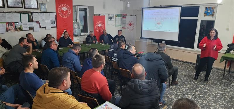 Çanakkale’de üreticilere kooperatifçiliğin tarımsal üretimdeki önemi anlatıldı