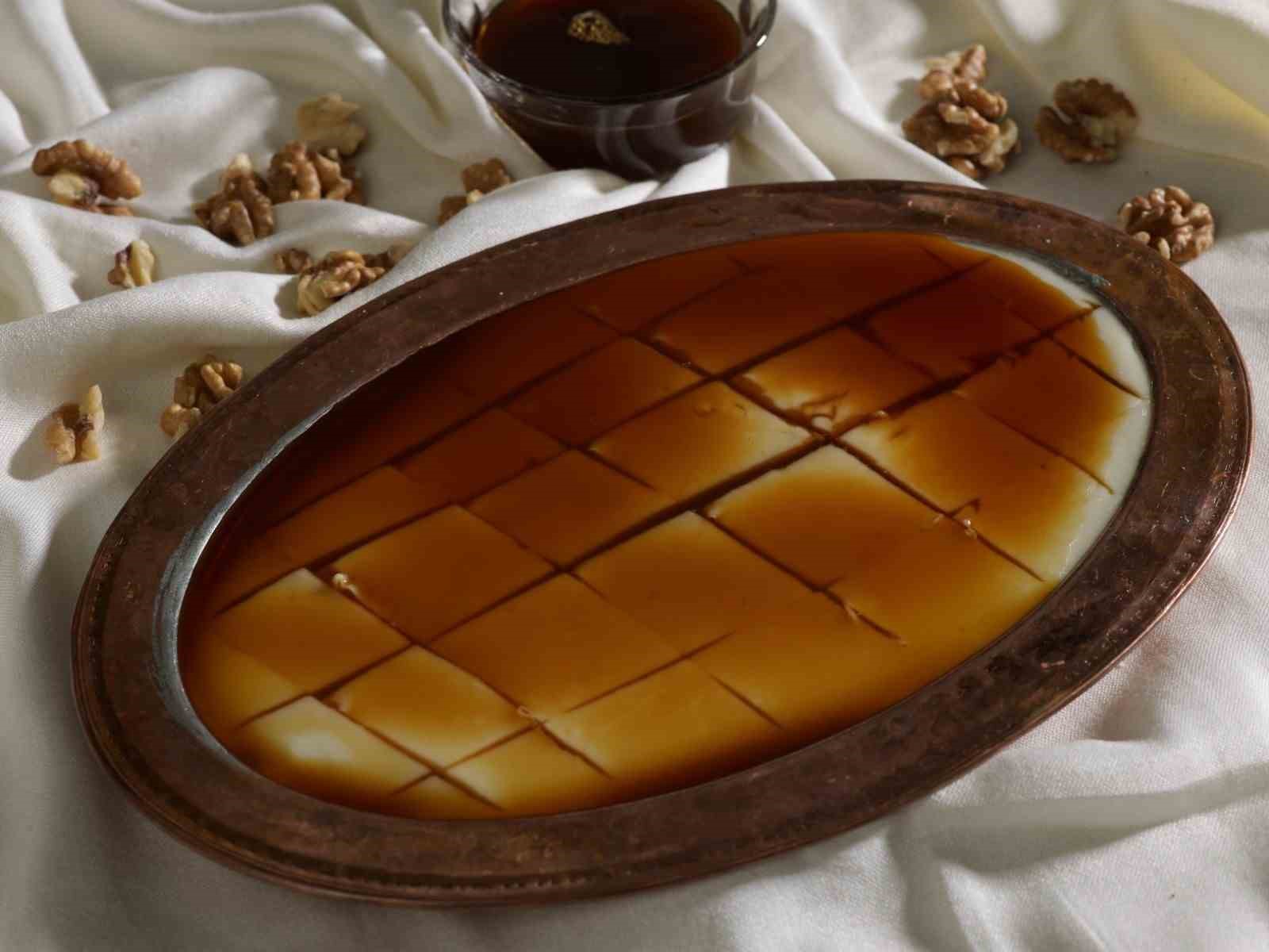 Siirt’in pekmez tatlısı ’’Gebole’’ için coğrafi işaret başvurusu yapıldı
