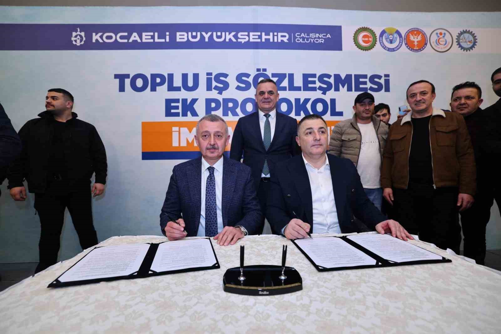 Kocaeli B&uuml;y&uuml;kşehir Belediyesi&rsquo;nde en d&uuml;ş&uuml;k iş&ccedil;i maaşı 35 bin TL oldu
