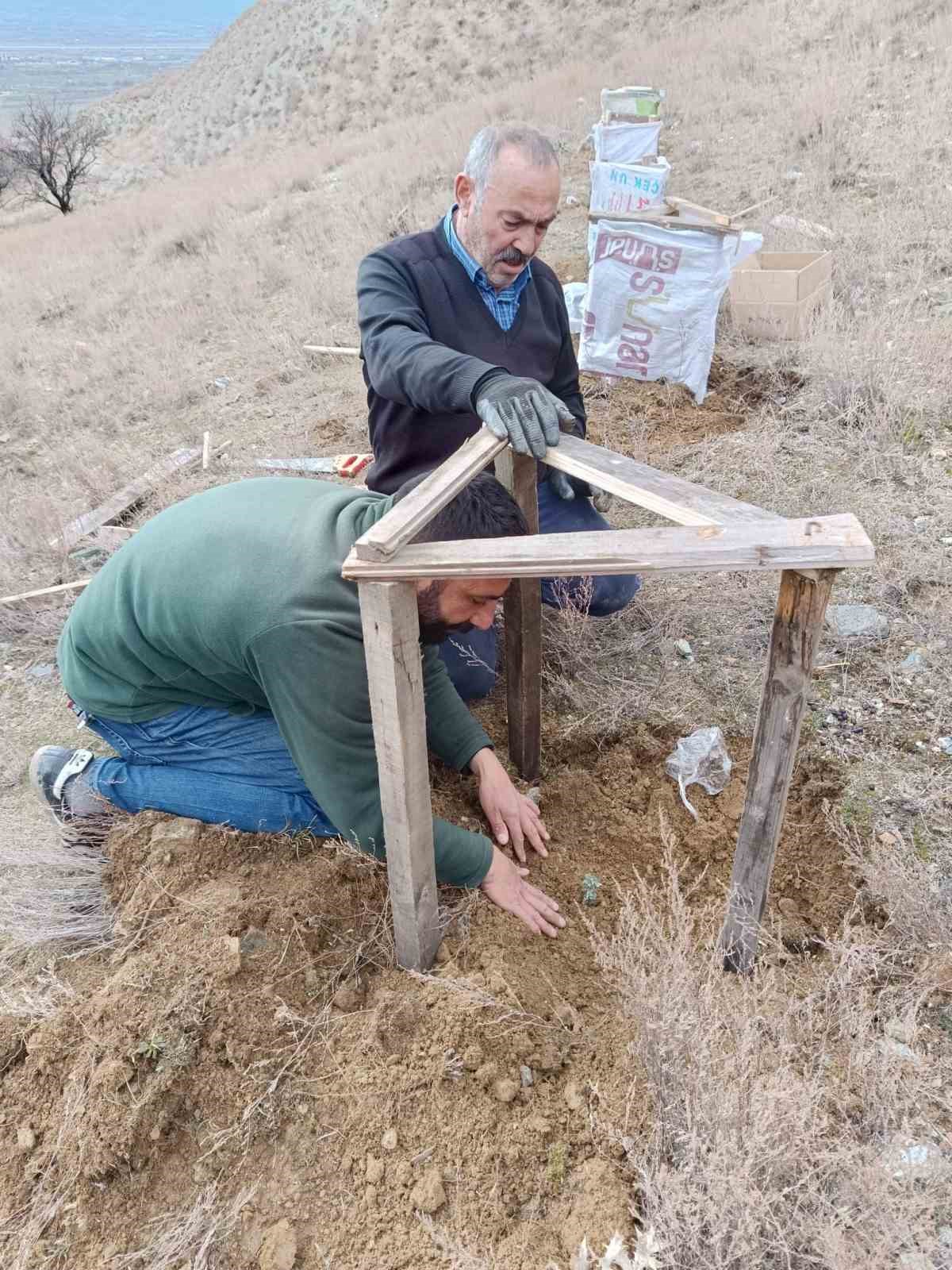 Tuz &ccedil;alısı deneme sahası oluşturuldu
