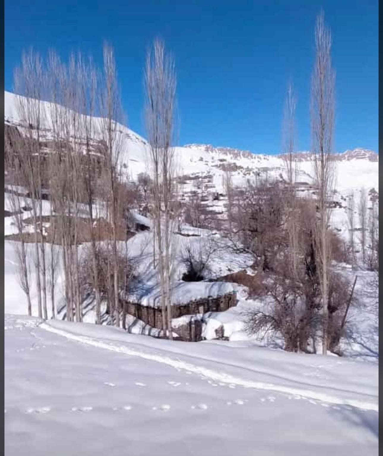 Beyt&uuml;şşebap&rsquo;ta kar etkisini s&uuml;rd&uuml;r&uuml;yor
