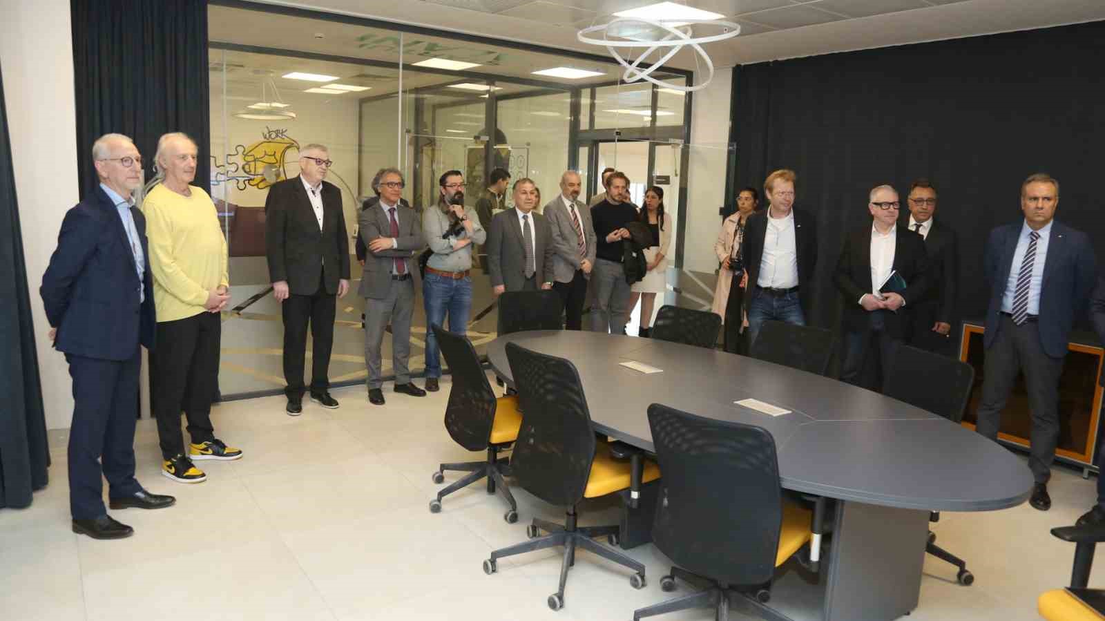 Mersin &Uuml;niversitesi&rsquo;ne Almanya&rsquo;daki &uuml;niversitelerden iş birliği ziyareti
