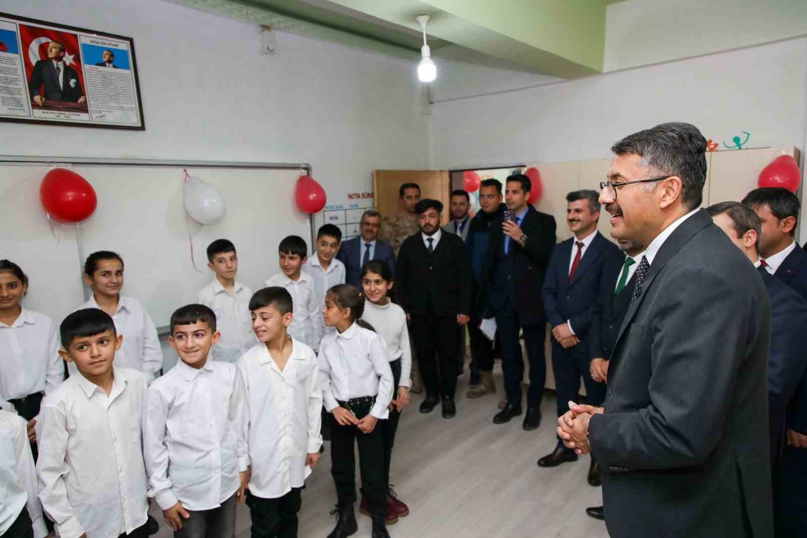 Hakkari’de "Atölyesiz Okul Kalmasın" projesi