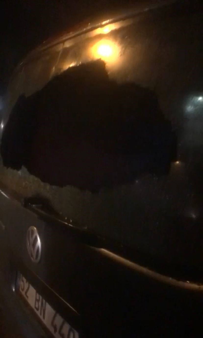 Ordu&rsquo;da gazetecinin aracına saldırı ş&uuml;phesi
