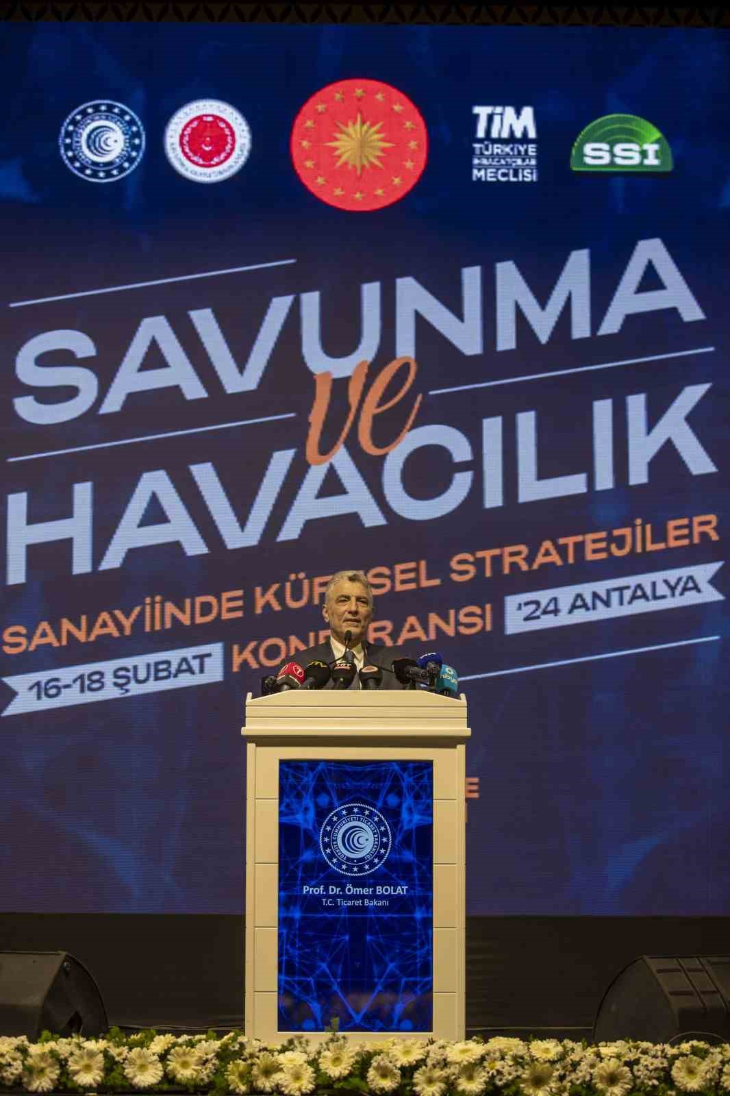 Ticaret Bakanı Bolat: 