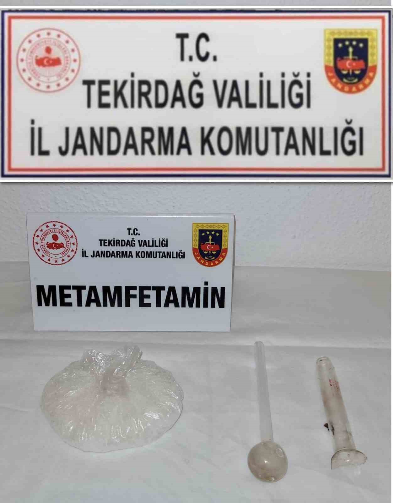 Tekirdağ’da silah ve uyuşturucu operasyonu