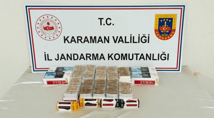 Jandarmadan kaçak tütün ve silah operasyonu
