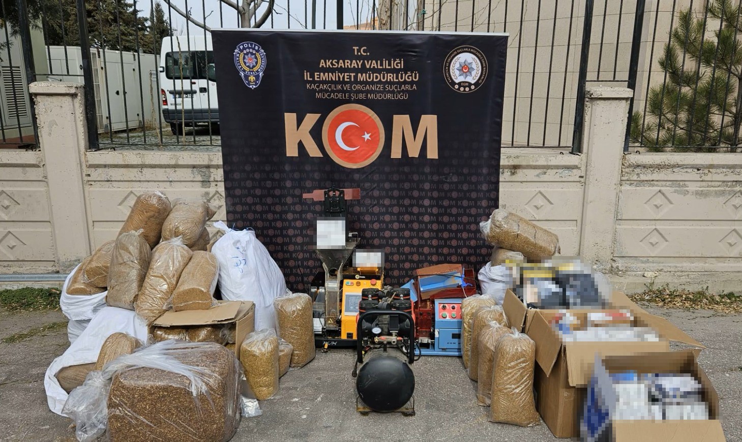 Aksaray&rsquo;da ka&ccedil;ak sigara operasyonu: 6 tutuklama
