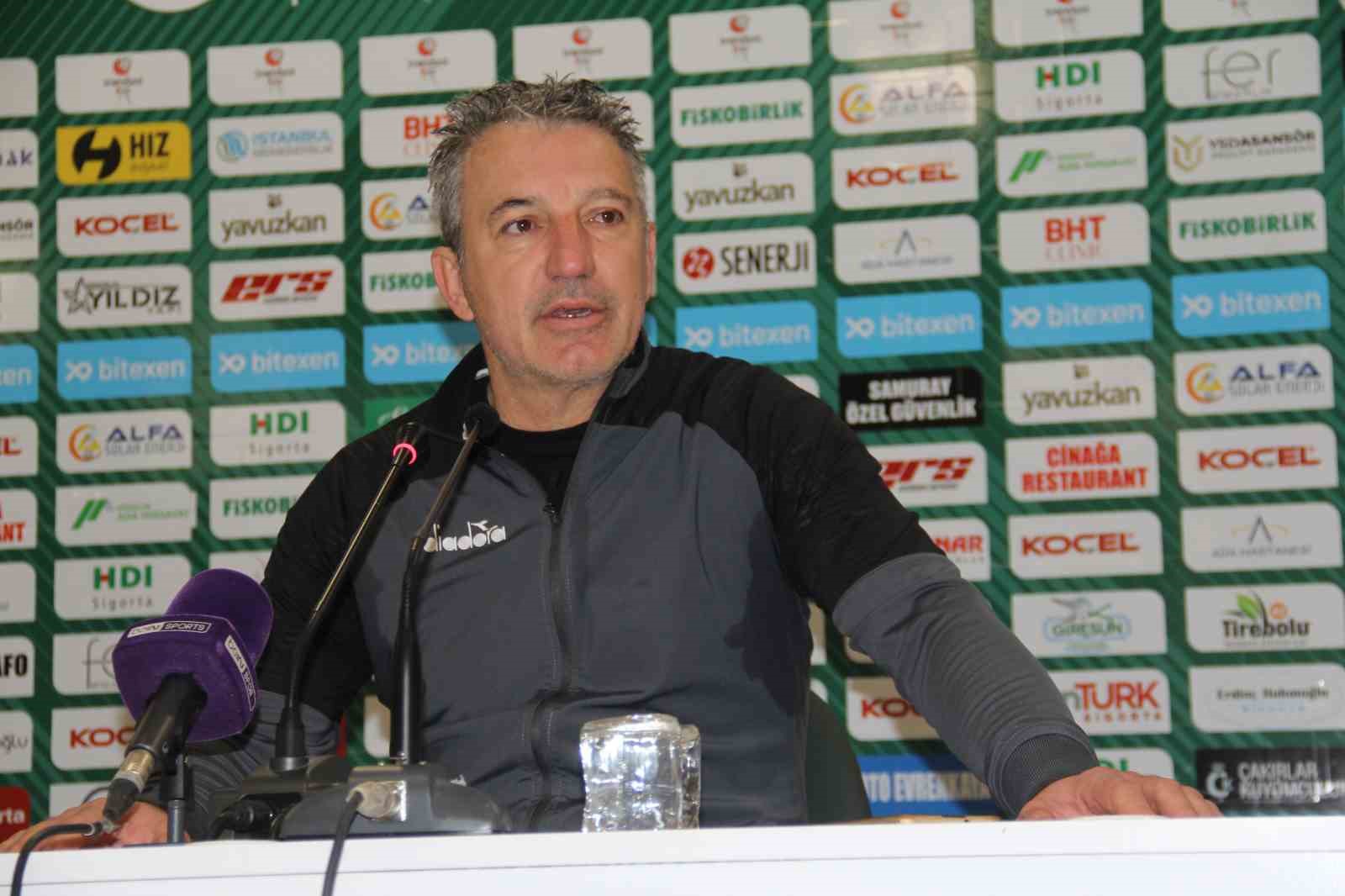 Giresunspor-Ankara Keçiörengücü maçının ardından
