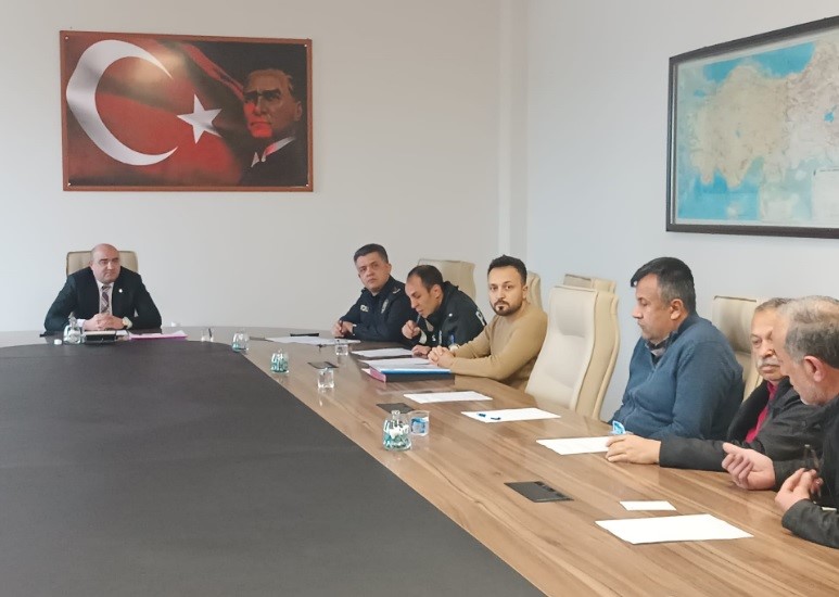 Tavşanlı il&ccedil;e spor g&uuml;venlik toplantısı
