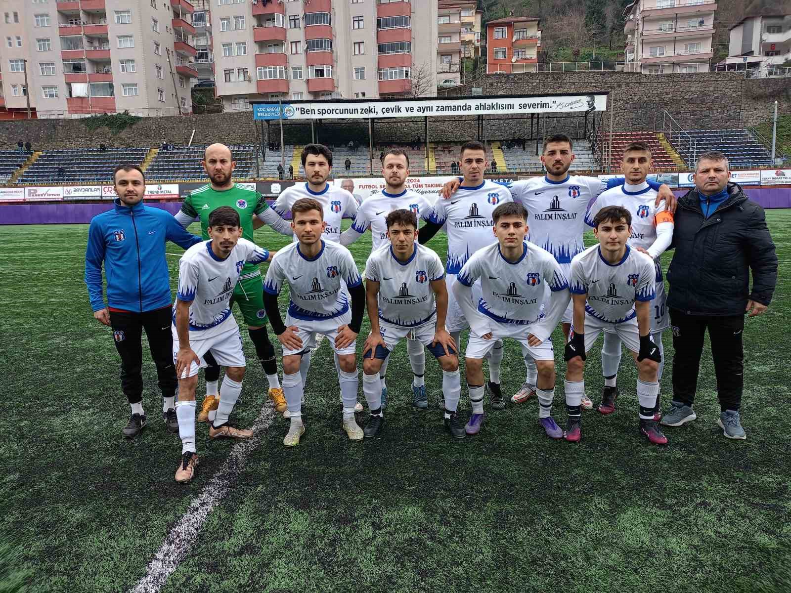 Zonguldak Ereğli Spor ligin bitimine &uuml;&ccedil; hafta kala şampiyonluğunu ilan etti
