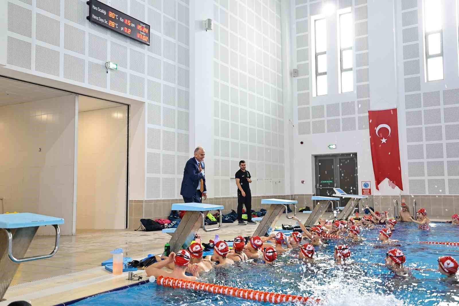 Başkan Zolan geleceğin yetenekleri ile buluştu
