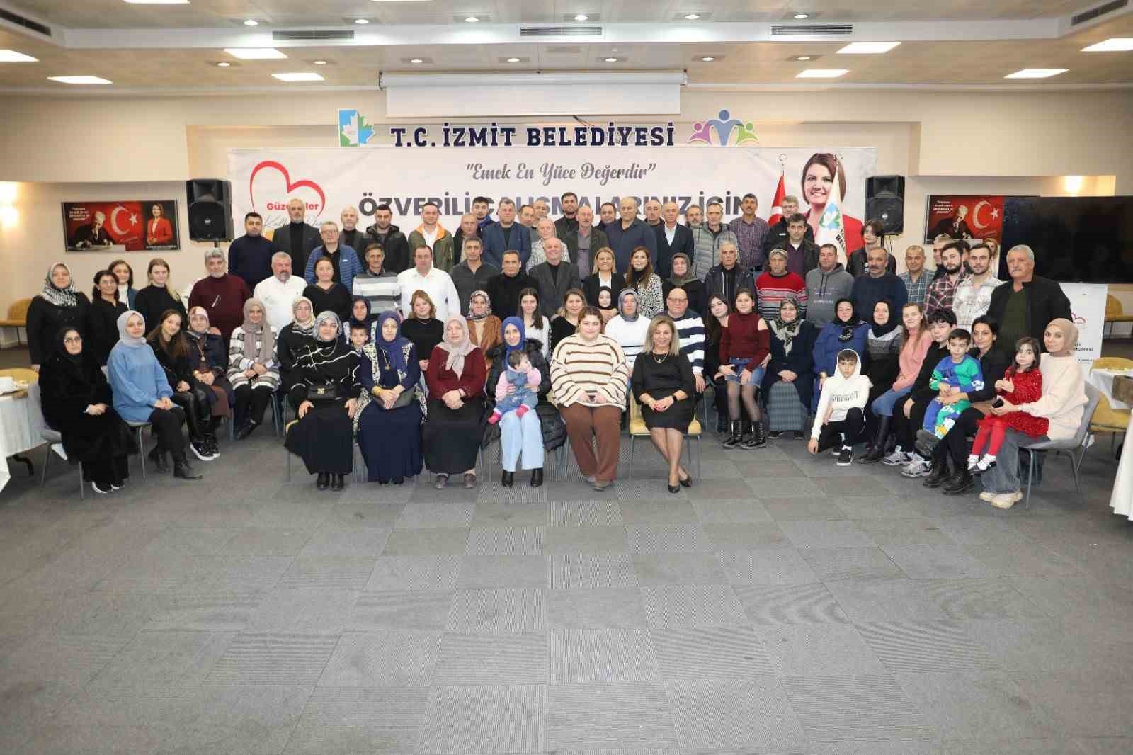 Başkan Hürriyet, emekli personellerle bir araya geldi: 