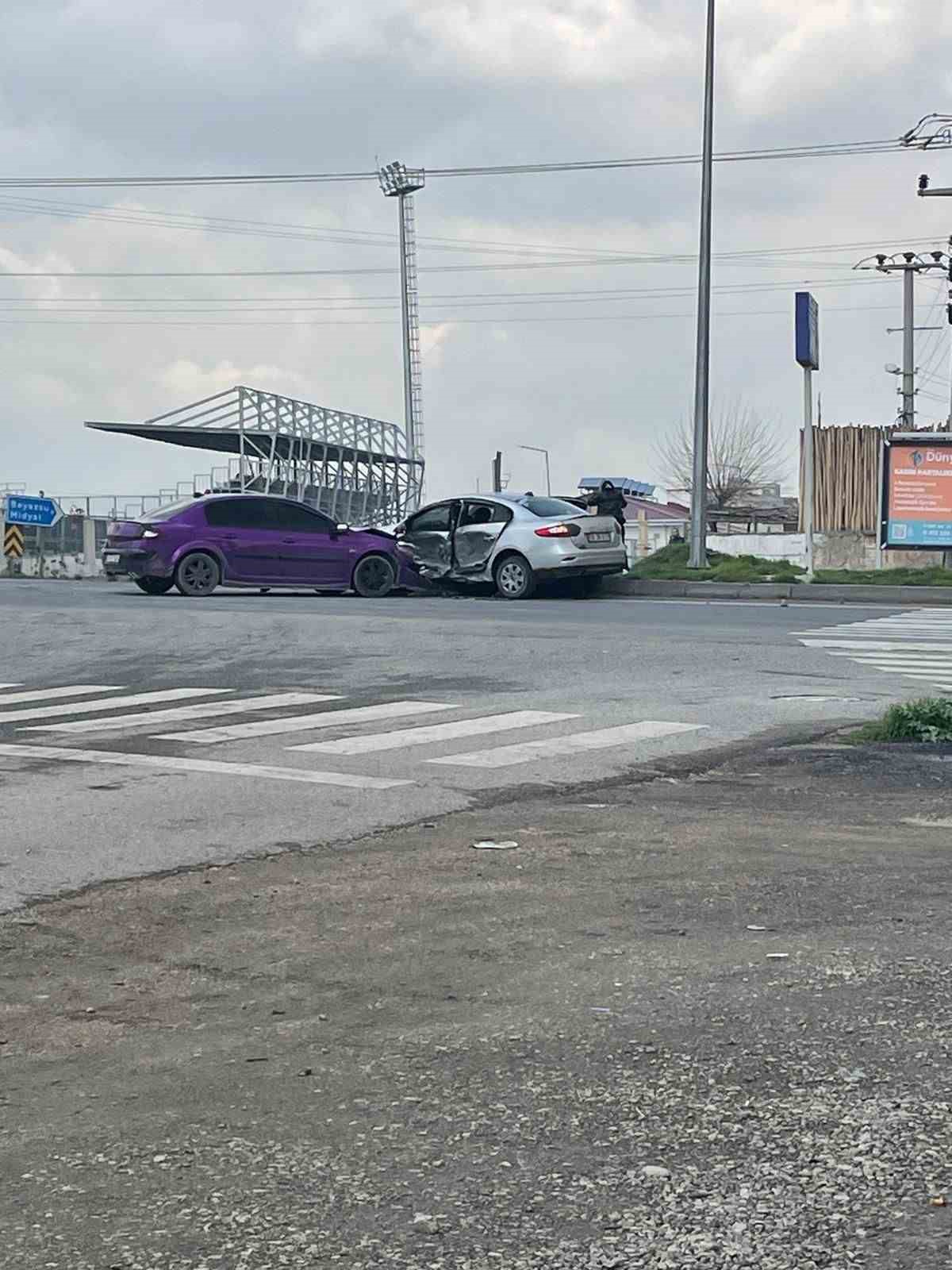 Nusaybin’de iki ayrı trafik kazası: 1 yaralı
