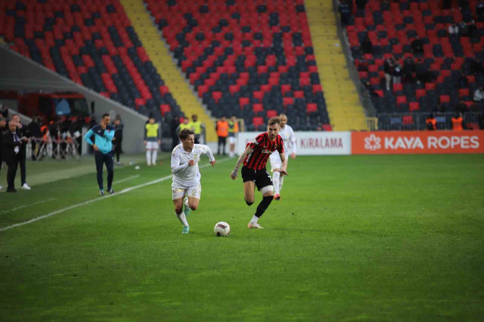 Trendyol Süper Lig: Gaziantep FK: 1 - Samsunspor: 1 (Maç sonucu)
