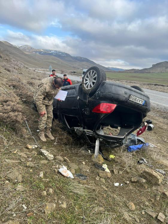 Muş&rsquo;ta trafik kazası: 4 yaralı 