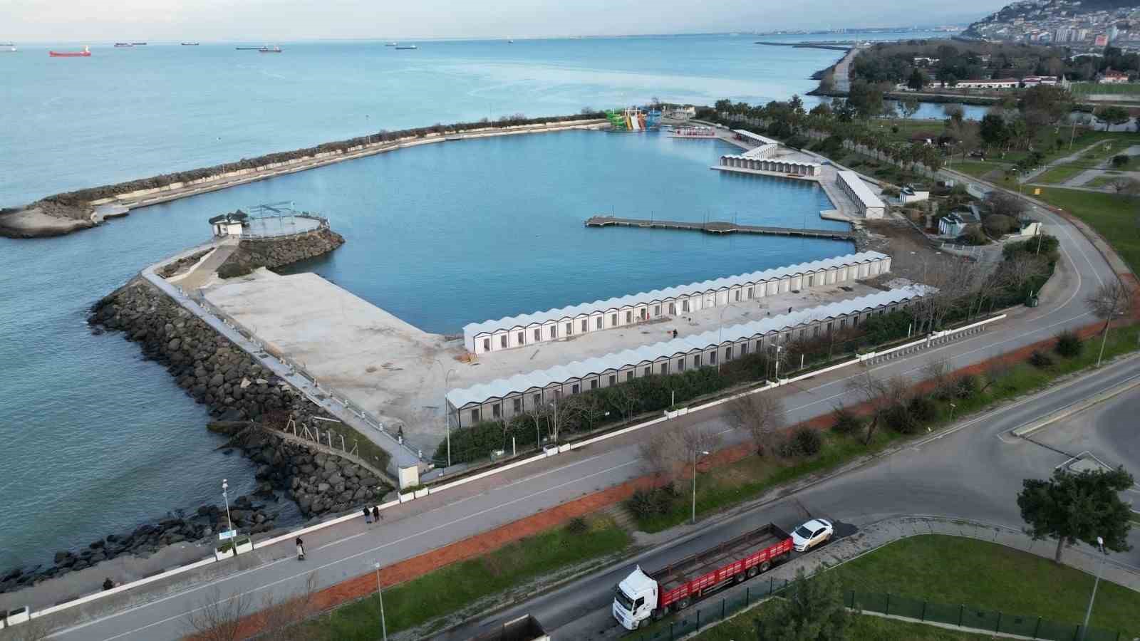 Balıkçı Barınağı Projesi’nin yüzde 80’i tamamlandı